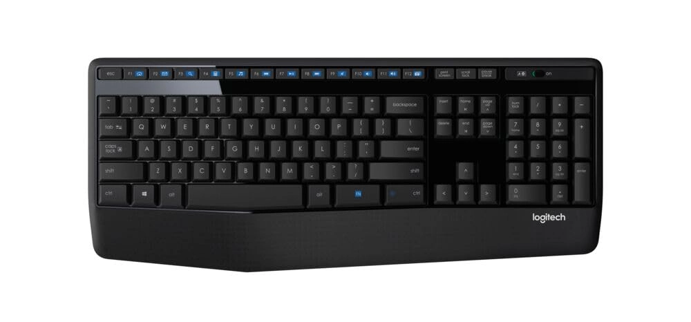 Logitech K345 - QWERTY Wired/Wireless