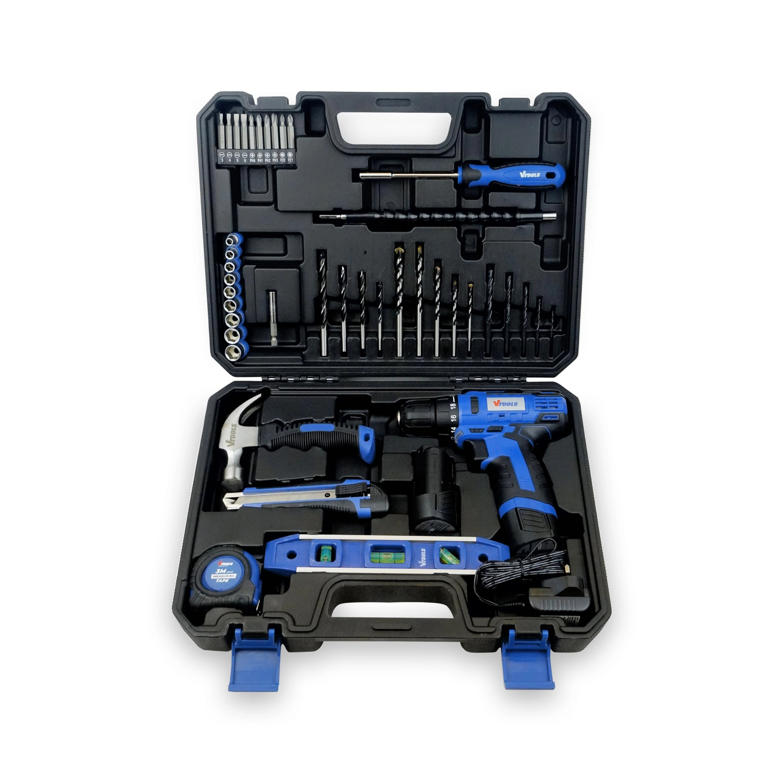 VTools Cordless Drill Driver - 12V Kit