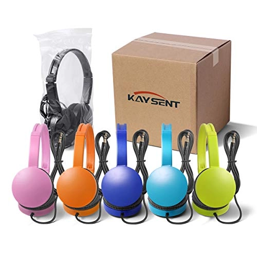 School Headphones - 24 Packs Multi-Colors