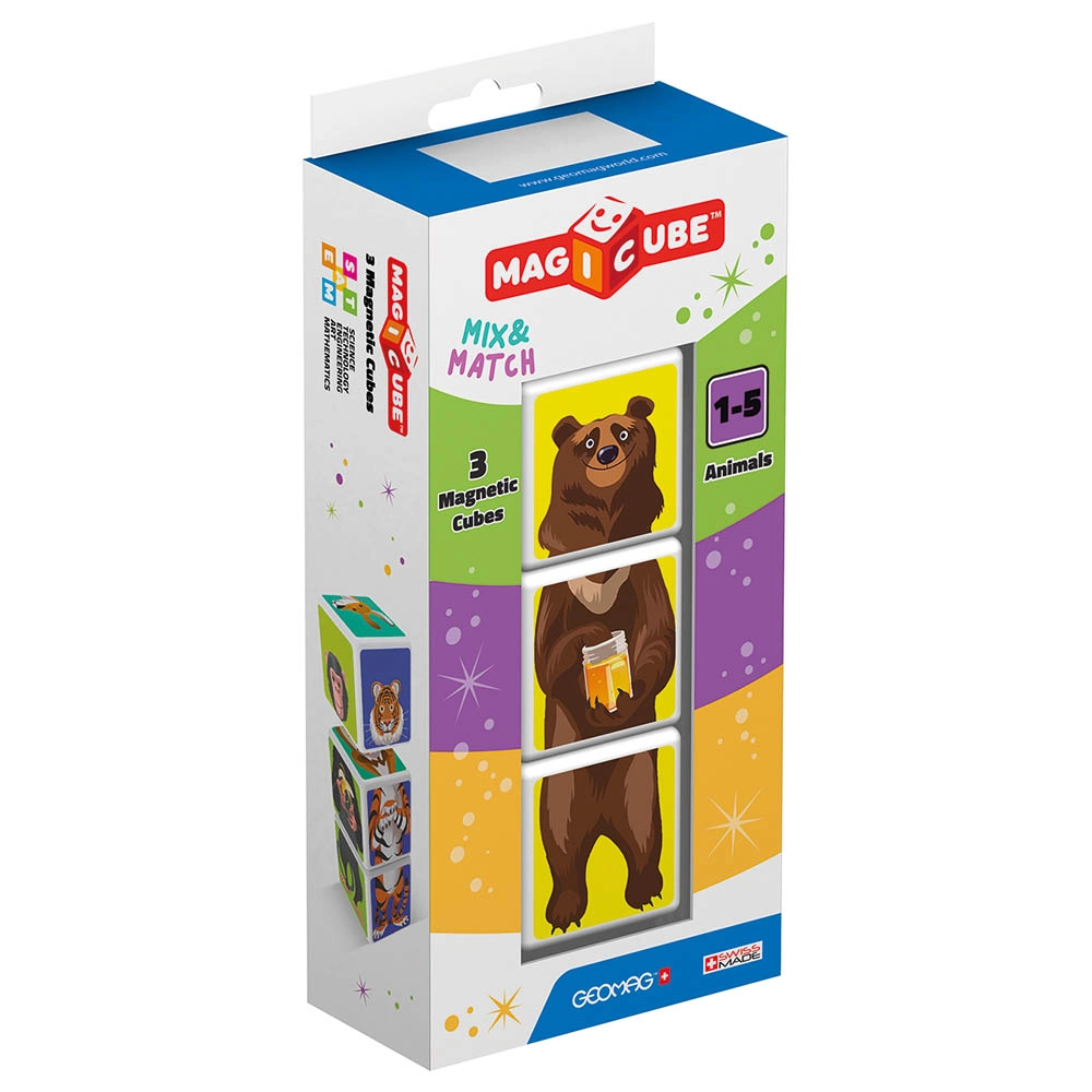 Magicube Mix And Match Animals - 1+ 3pcs