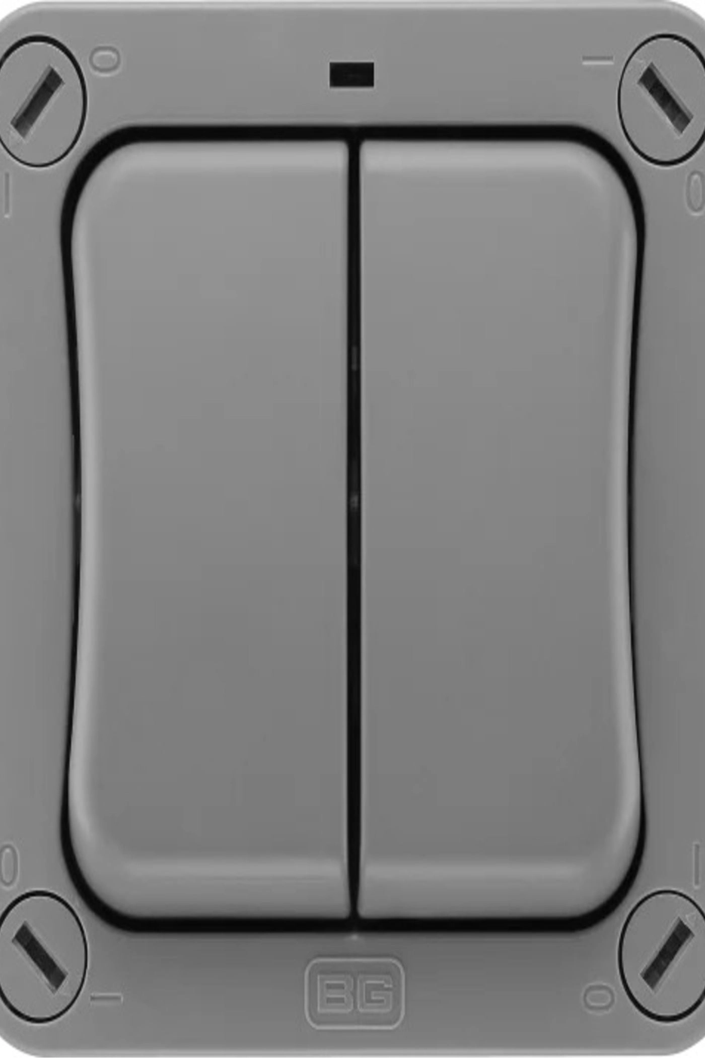 BG WP42 20A 2-Gang 2-Way Switch Weatherproof IP66