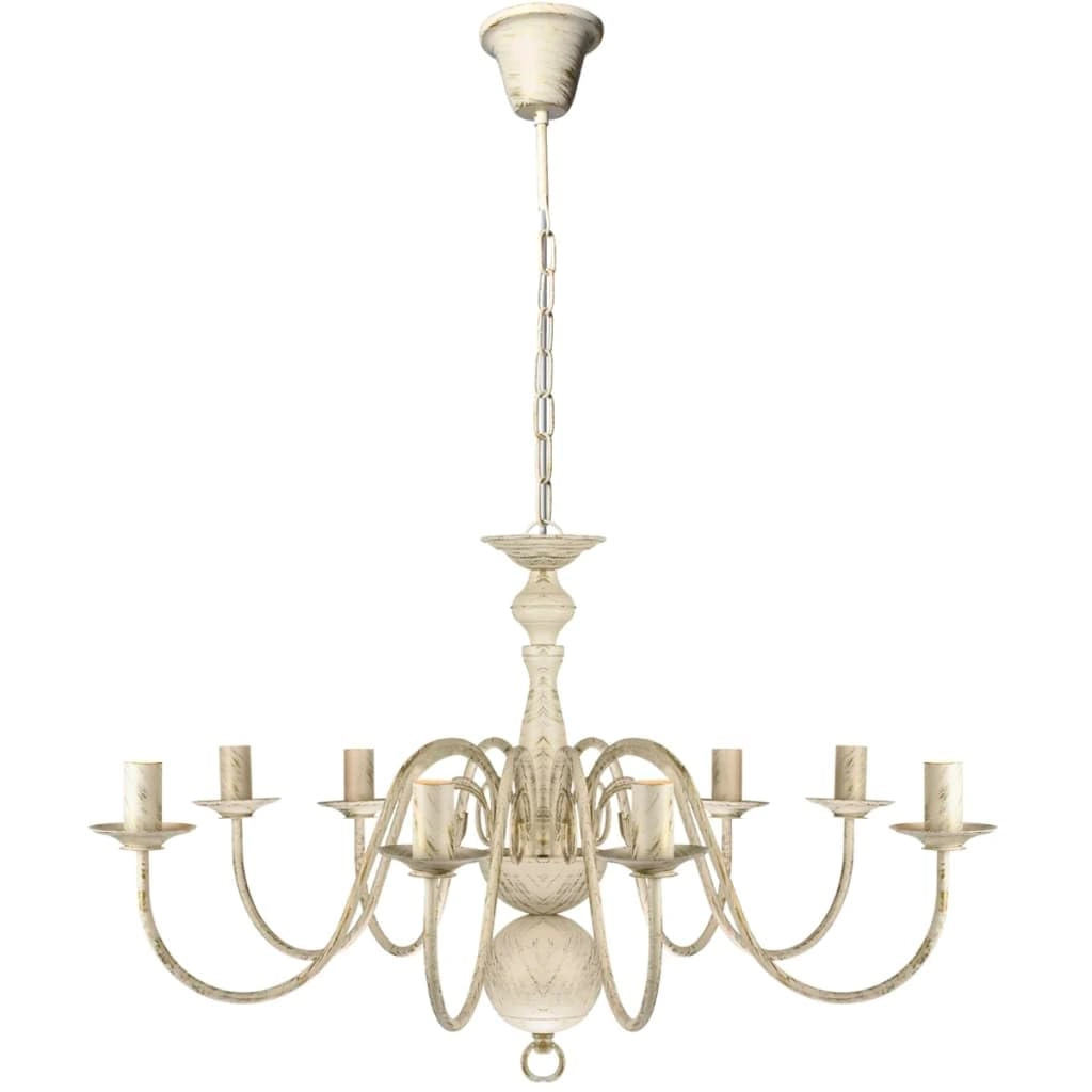 VidaXL Chandelier Metal Antique - 8 Bulbs E14