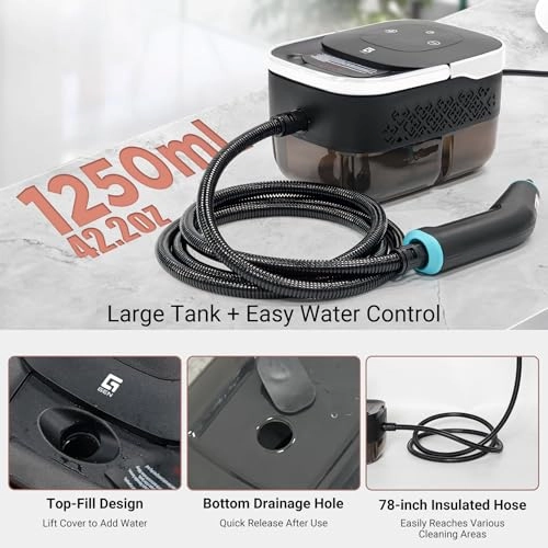 Handheld Steam Cleaner - 4Bar 43 Fluid Ounces