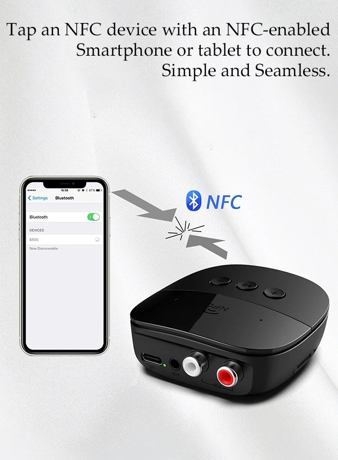 Bluetooth Receiver - Bluetooth 5.2 USB/TF 5V power supply