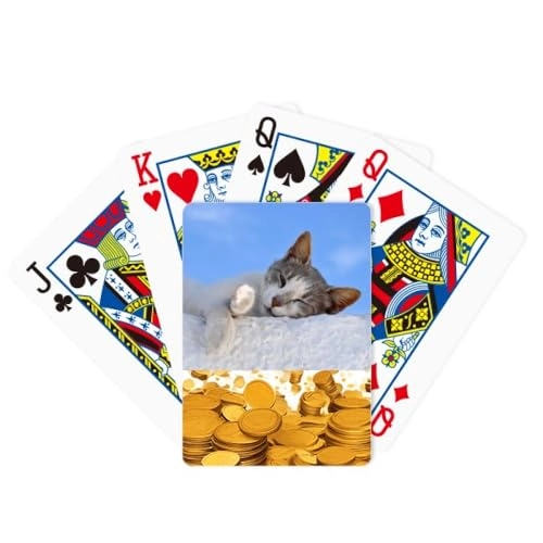 Miaoji Painting Cat Restaurant Catch Rat Gold Playing Card Classic Game