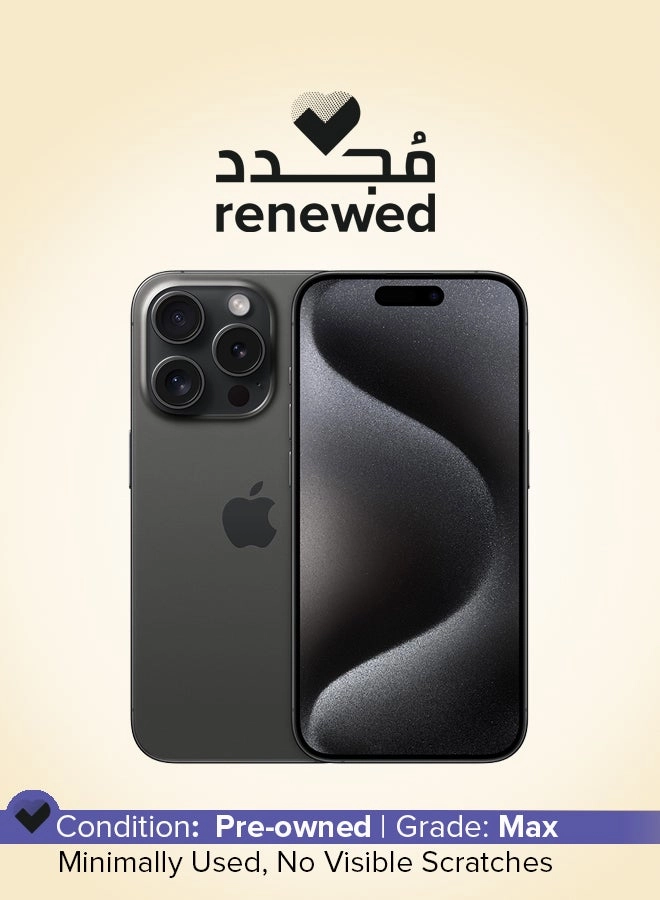 (Renewed) iPhone 15 Pro - 256GB