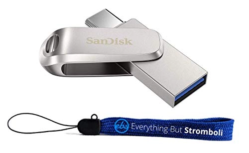 Ultra Dual Drive Luxe - USB 3.0 USB Type-C 256GB + Lanyard