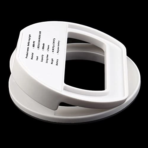 30 Highlight LED Ring Light - 4 Level Brightness Rechargable