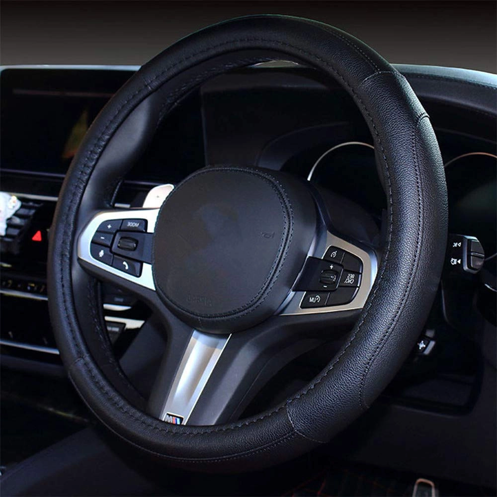 Leather Car Steering Wheel Covers