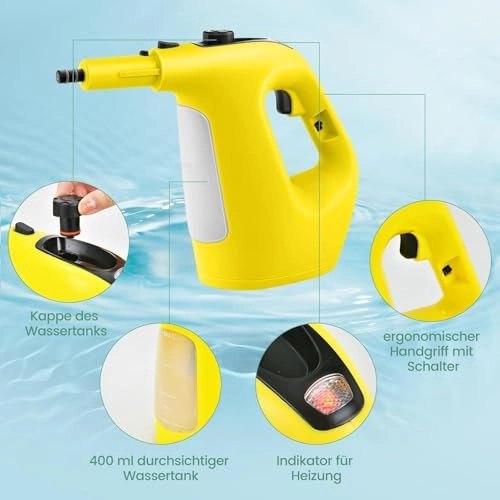dampfreiniger boden - 2 bar 400 ml