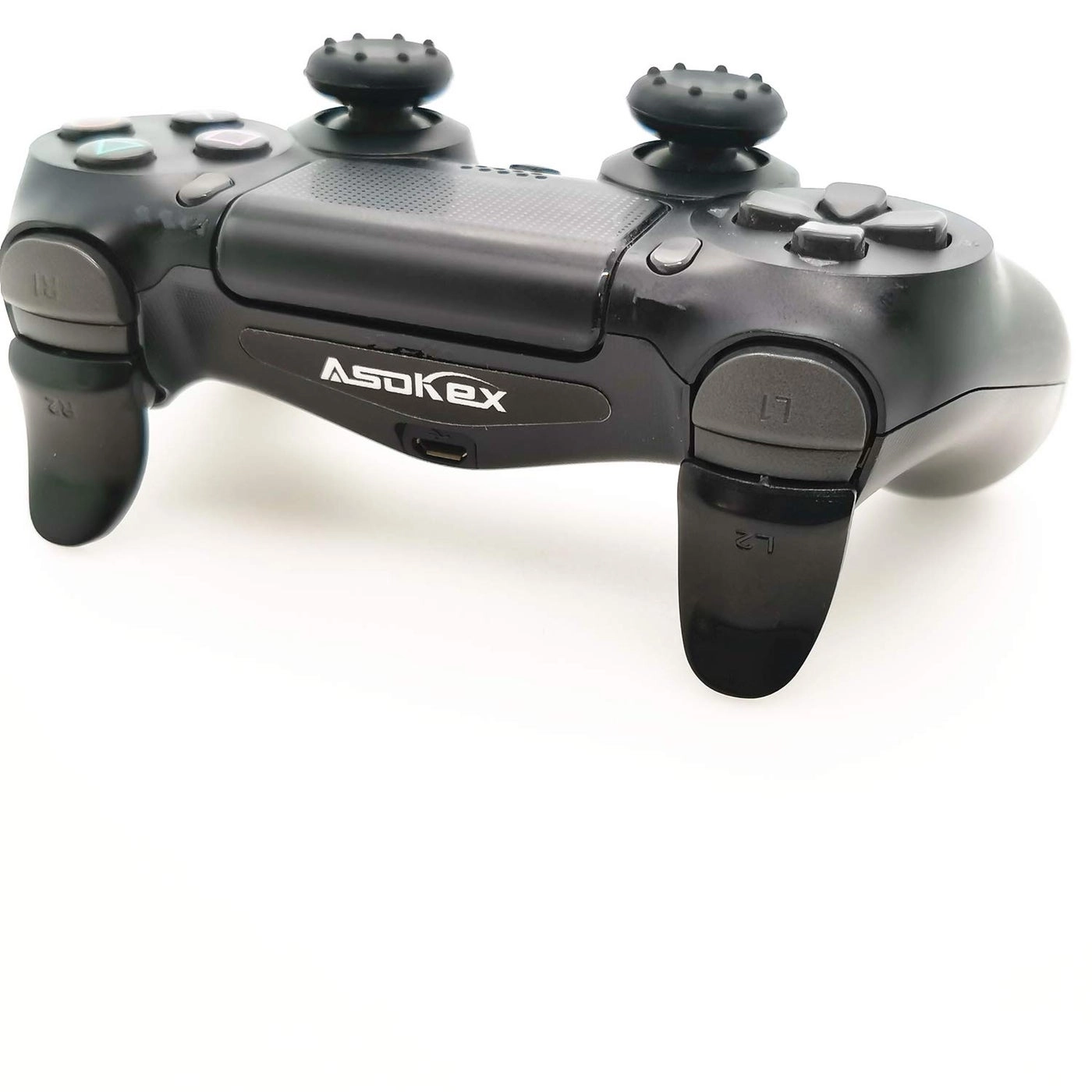 L2 R2 Ps4 Trigger Extenders - 2 Pairs 4pcs Joystick Cap Green