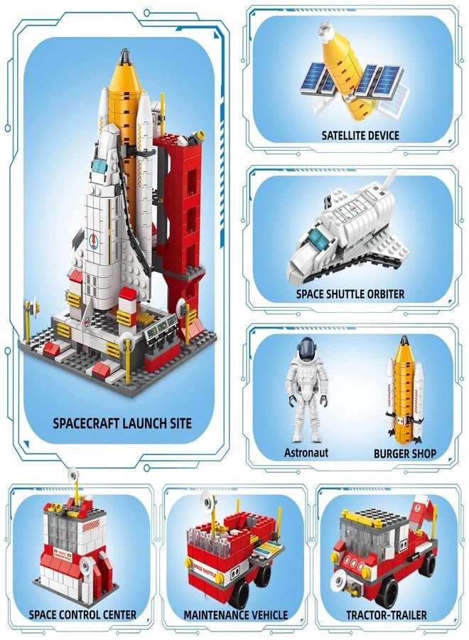 Space Exploration Shuttle - 1022PCS 7-in-1 STEM