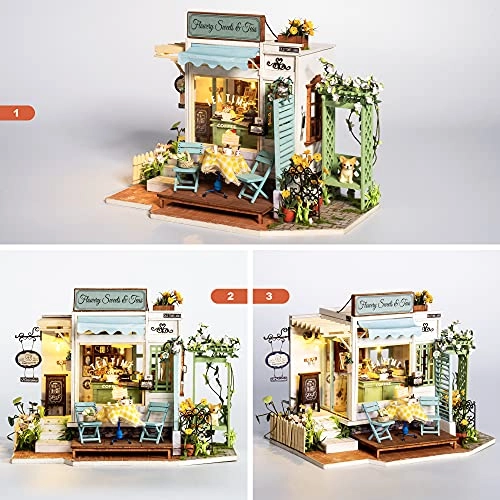 DIY Miniature Dollhouse Kit - Ice Cream Store 124 scale