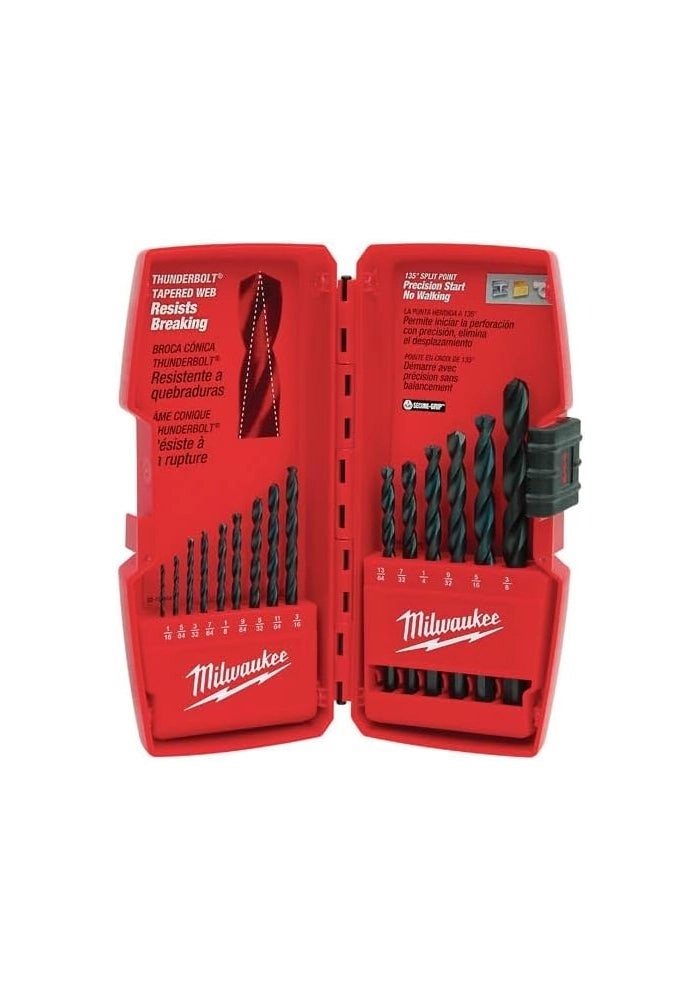 Thunderbolt - Black Oxide 15-Piece 1/16-inch to 3/8-inch