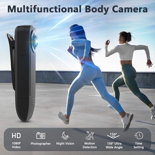 Mini Body Camera - 1080P 64GB