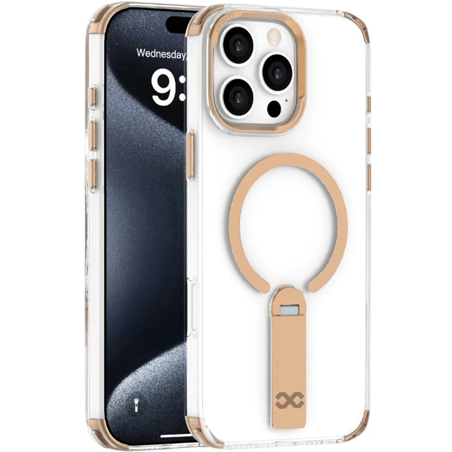 Aurum Transparent Case for iPhone 16 Pro Max