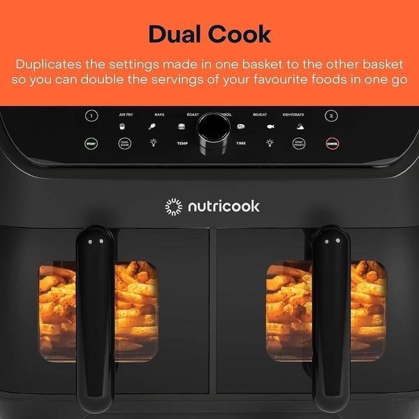 NC AIR FRYER DUO 2 VISION NC-AFD185V