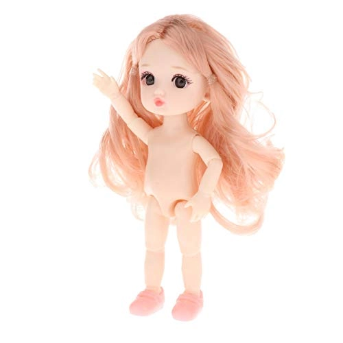 BJD Doll - 1/12 Plastic Long Hair