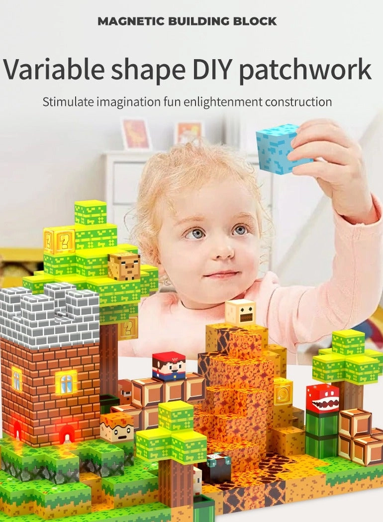 Magnetic Building Blocks - 137pcs Toy Building Blocks