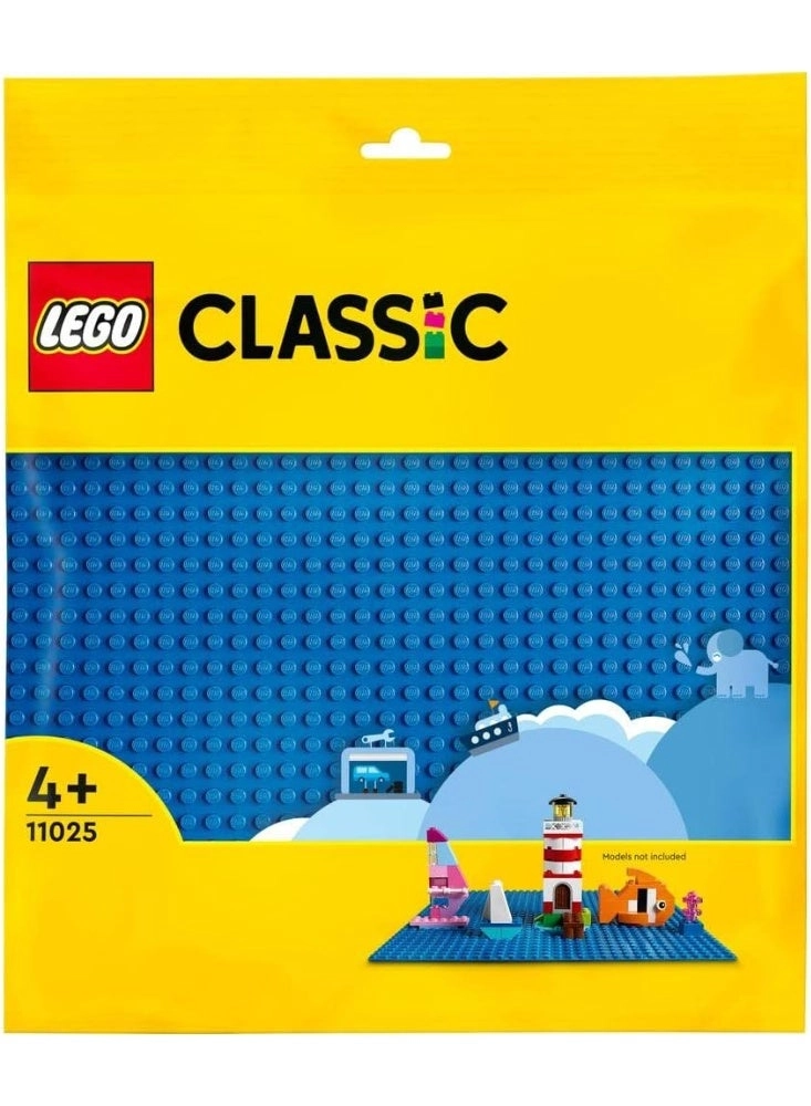 Classic Blue Baseplate (11025) - 32x32-stud