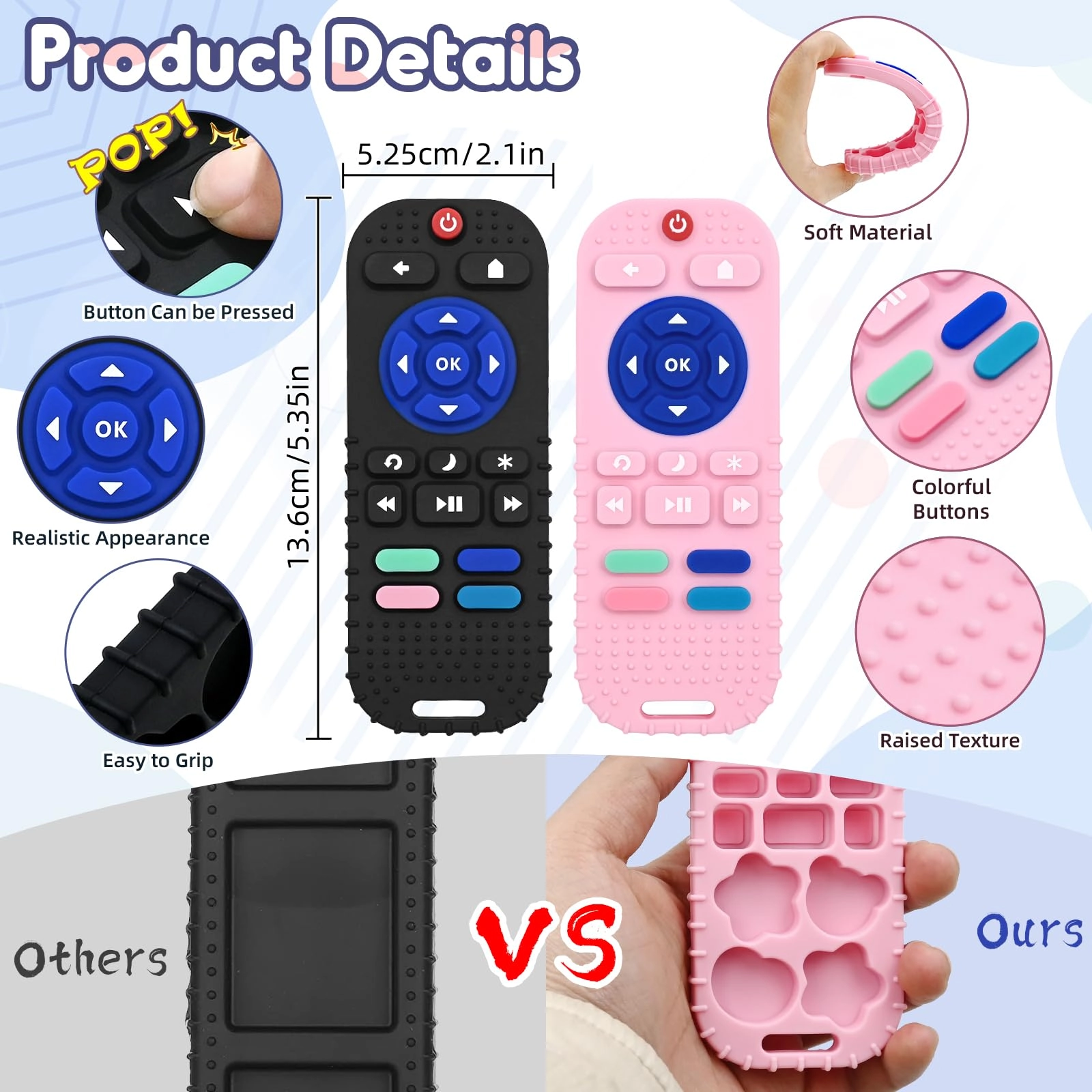 Remote Control Teether - Silicone