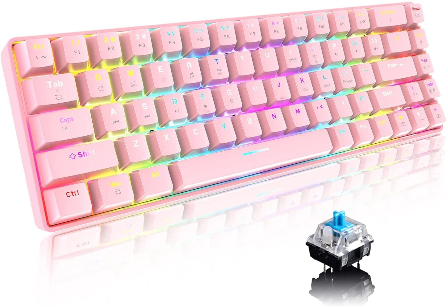 SELORSS 60% Mechanical Keyboard - Wired