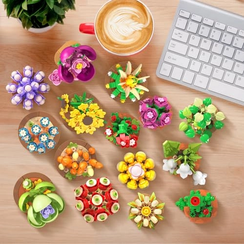 15 Flowers Plants - 1314 pcs