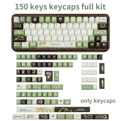 Rainbow Color Keycaps - QWERTY Keyboard (only keycaps)