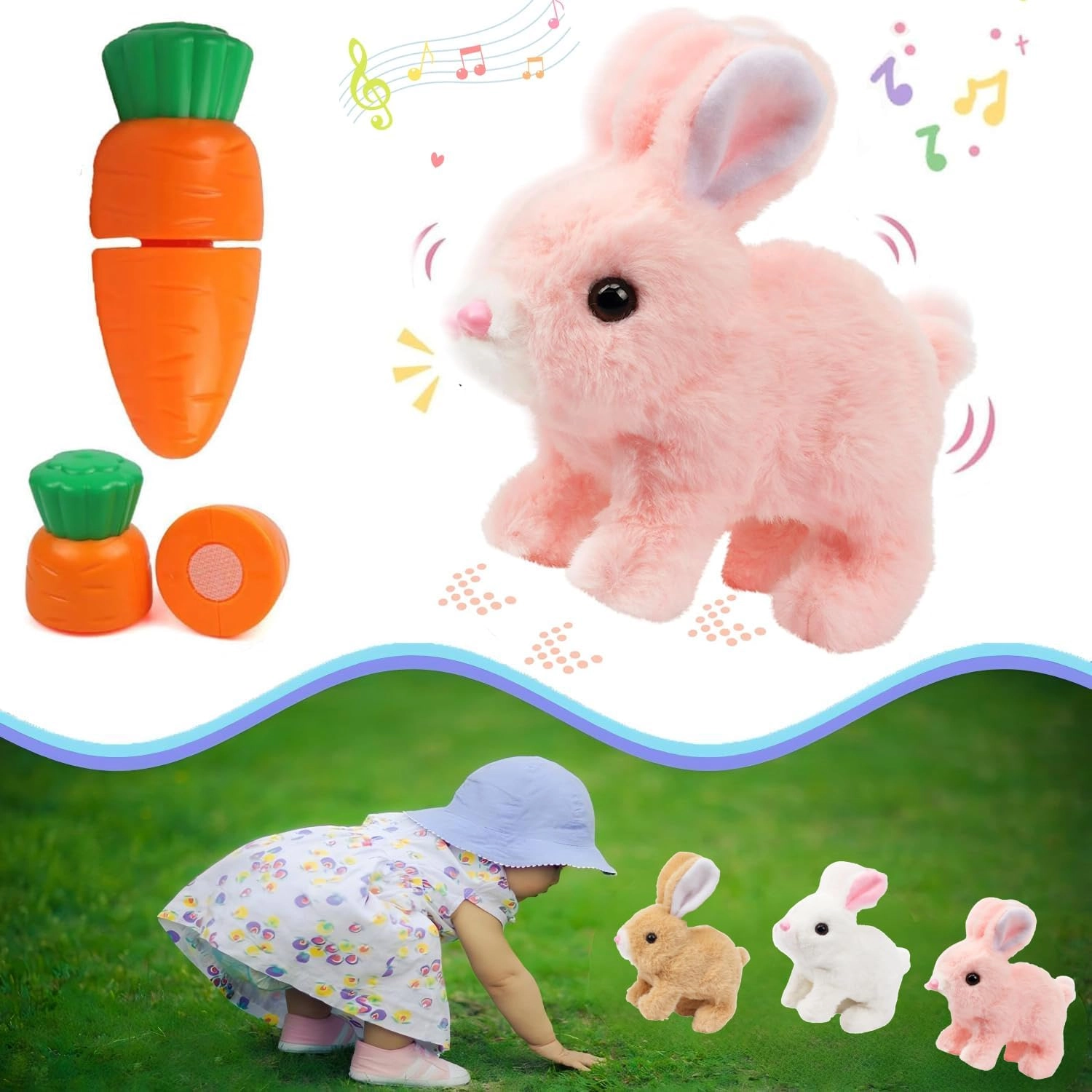 Feknnedm Bunny Toy - Sound effects