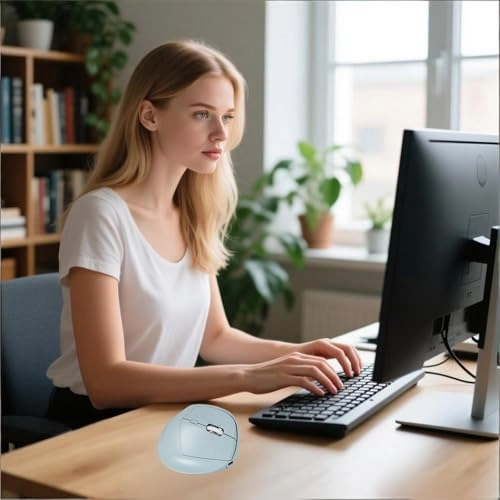 Ergonomic Vertical Mouse - Wireless