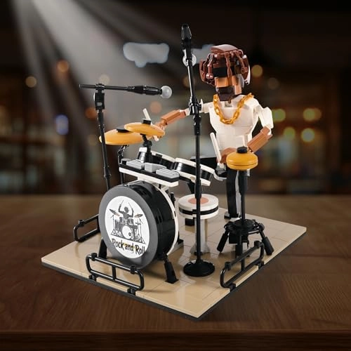 Dynamic Drummer - 428-Piece Poseable Figure