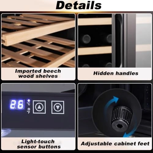 Wine Cooler - Single Zone 28 bottles