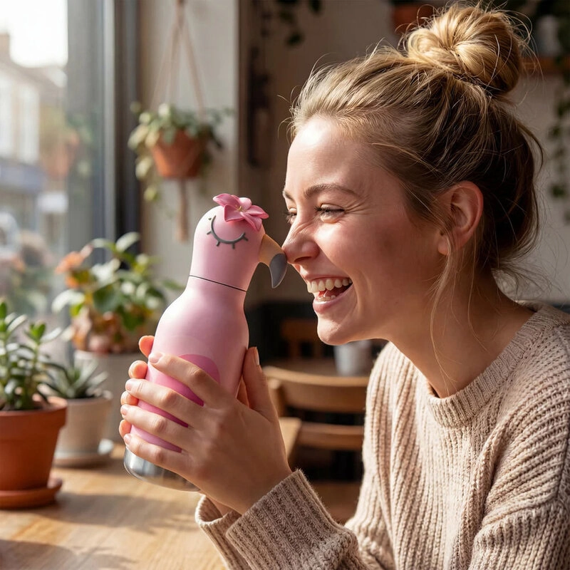 Asobu Lola The Flamingo Bottle - 460 ml