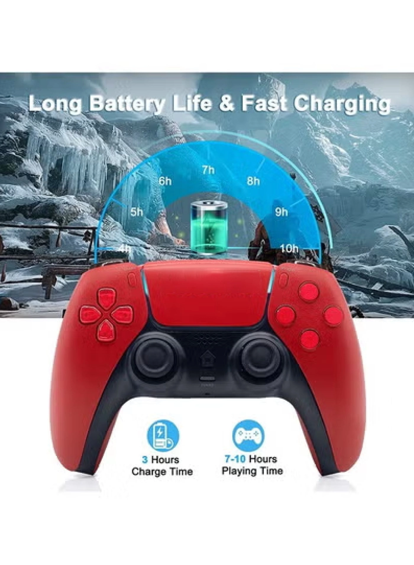 Wireless Controller - Red