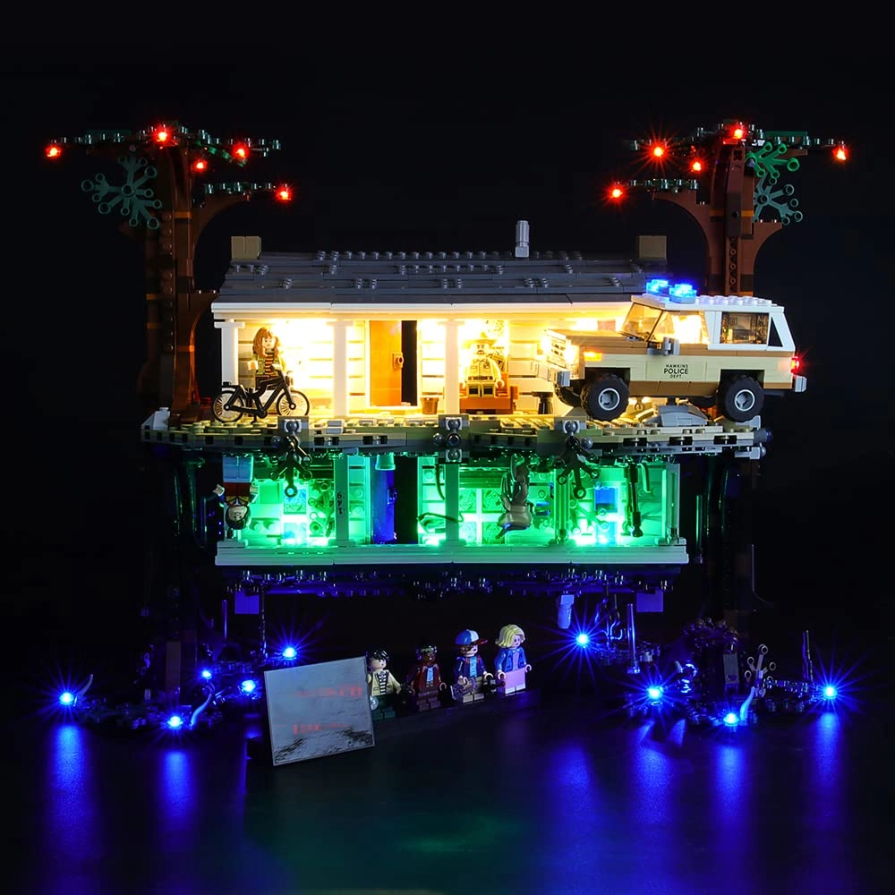 GEAMENT Light Kit for Stranger Things The Upside Down for LEGO 75810 - Plastic 1