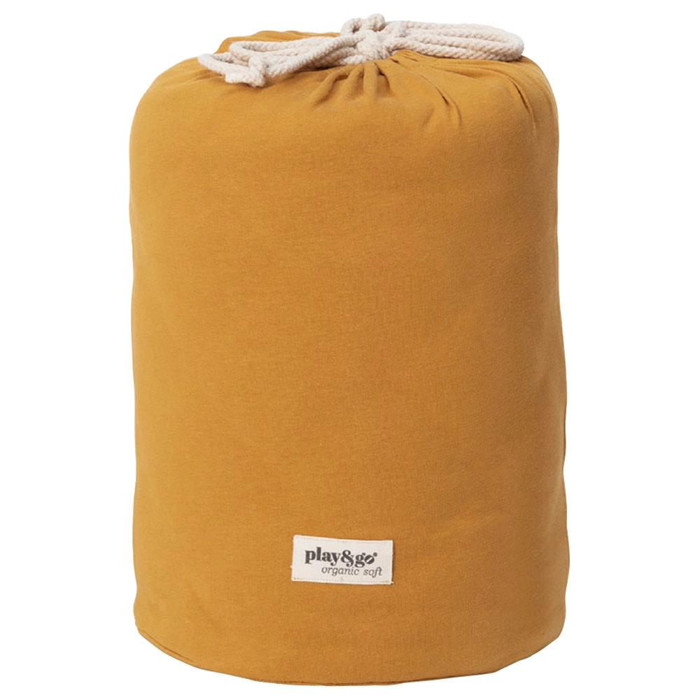 Playmat & Storage Bag - Organic Mustard Chai Tea 6 months