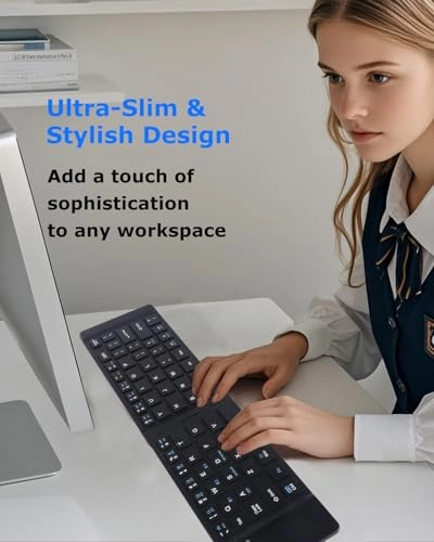 Foldable Bluetooth Keyboard - EN Wireless