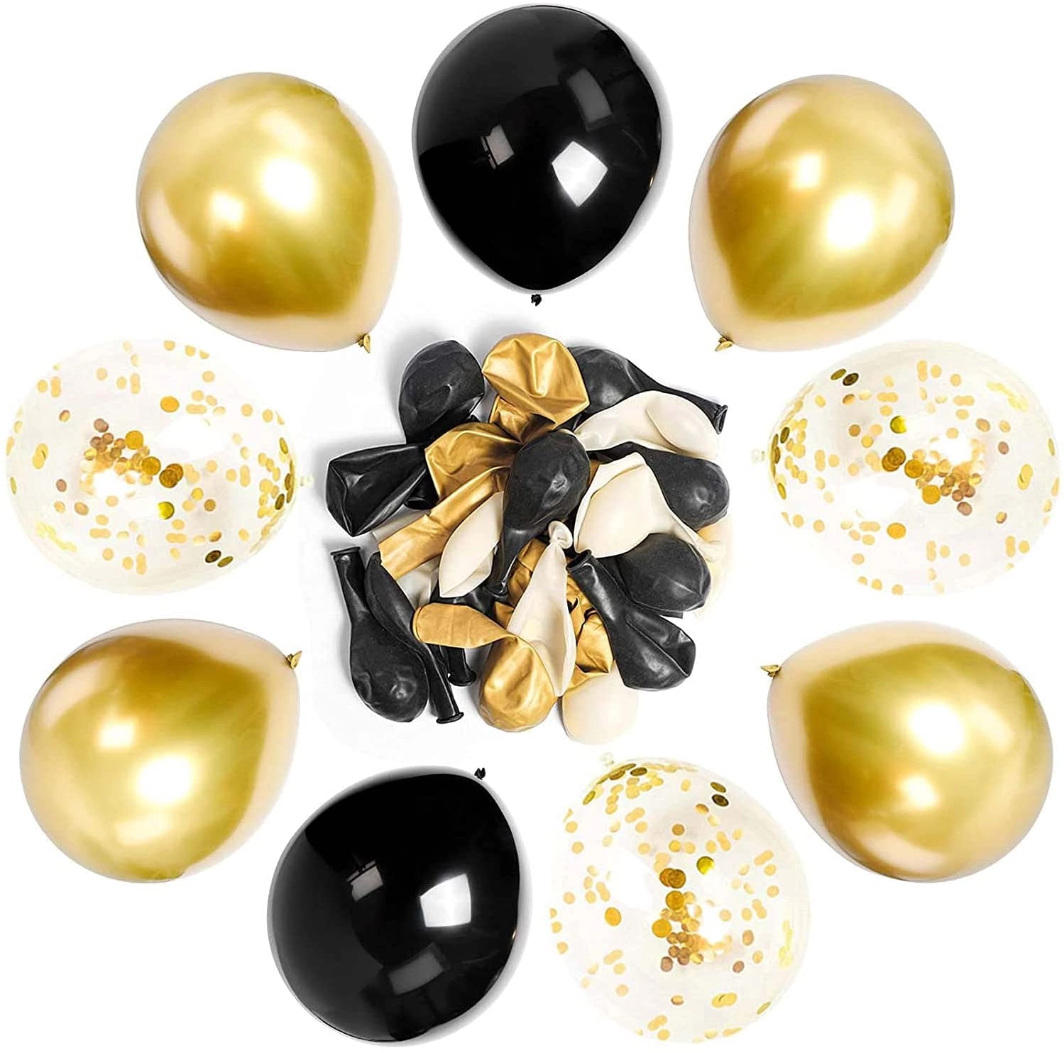 24-Pieces Latex Confetti Balloons - Father's Day
