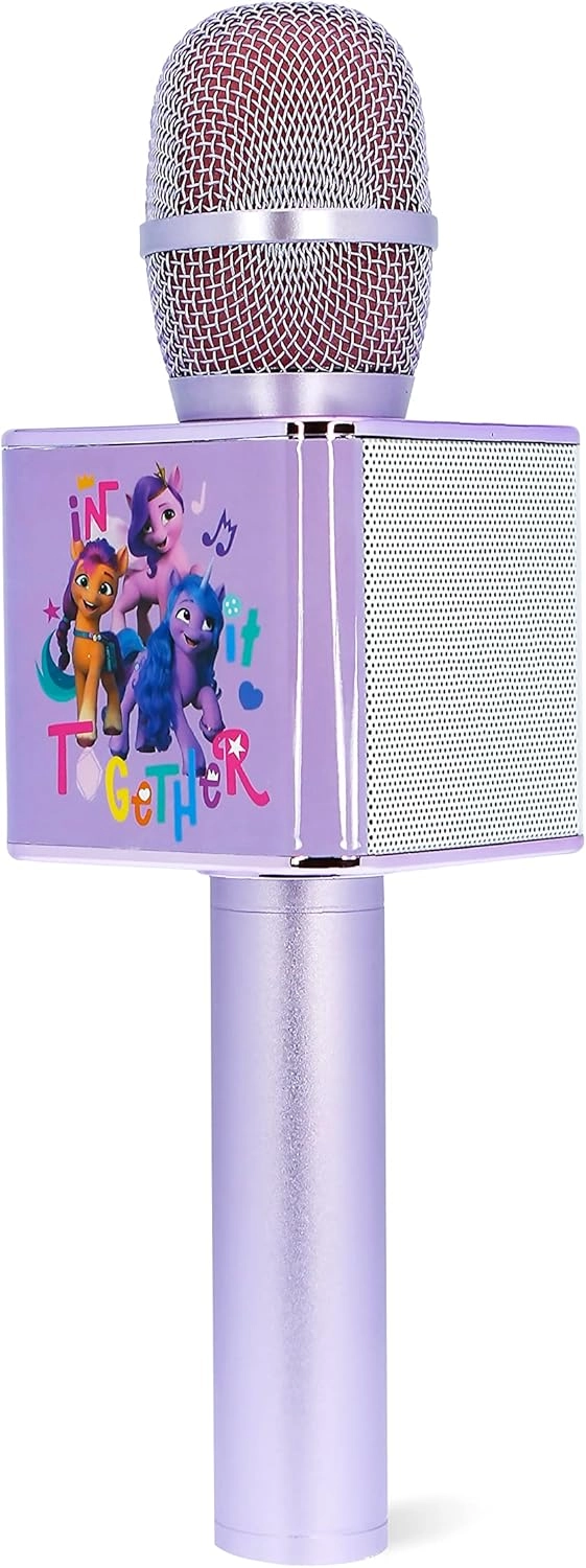 My Little Pony Karaoke Microphone - 4-IN-1 Bluetooth Purple