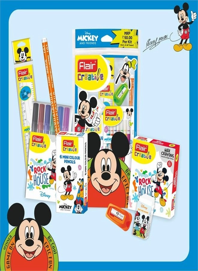 Creative Series Disney Mickey Mouse Stationery Kit - 34 piece(s) Pack