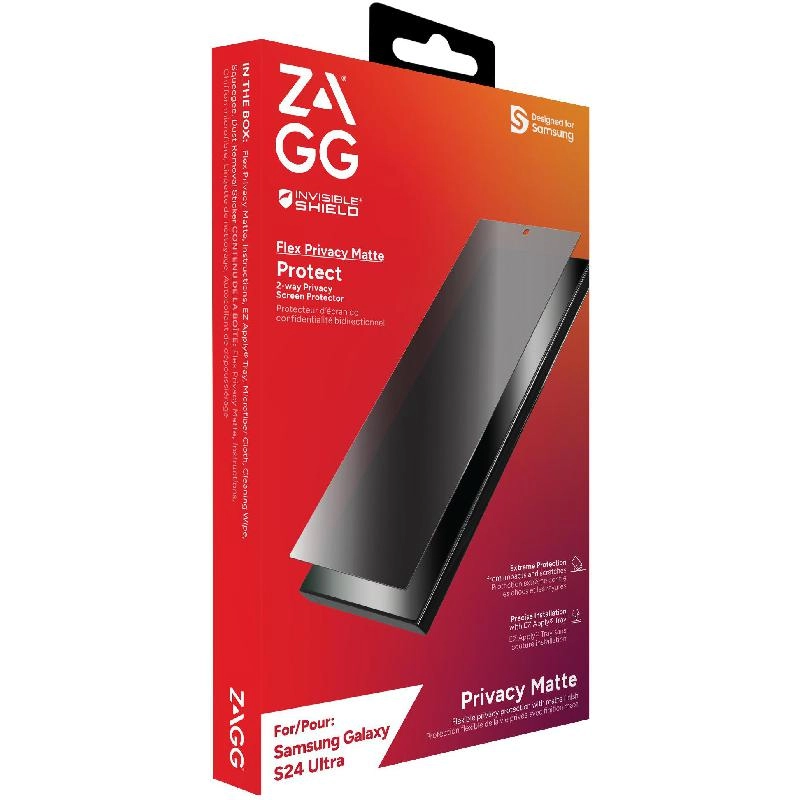Invisible Shield Flex - Privacy Matte Samsung Galaxy S24 Ultra