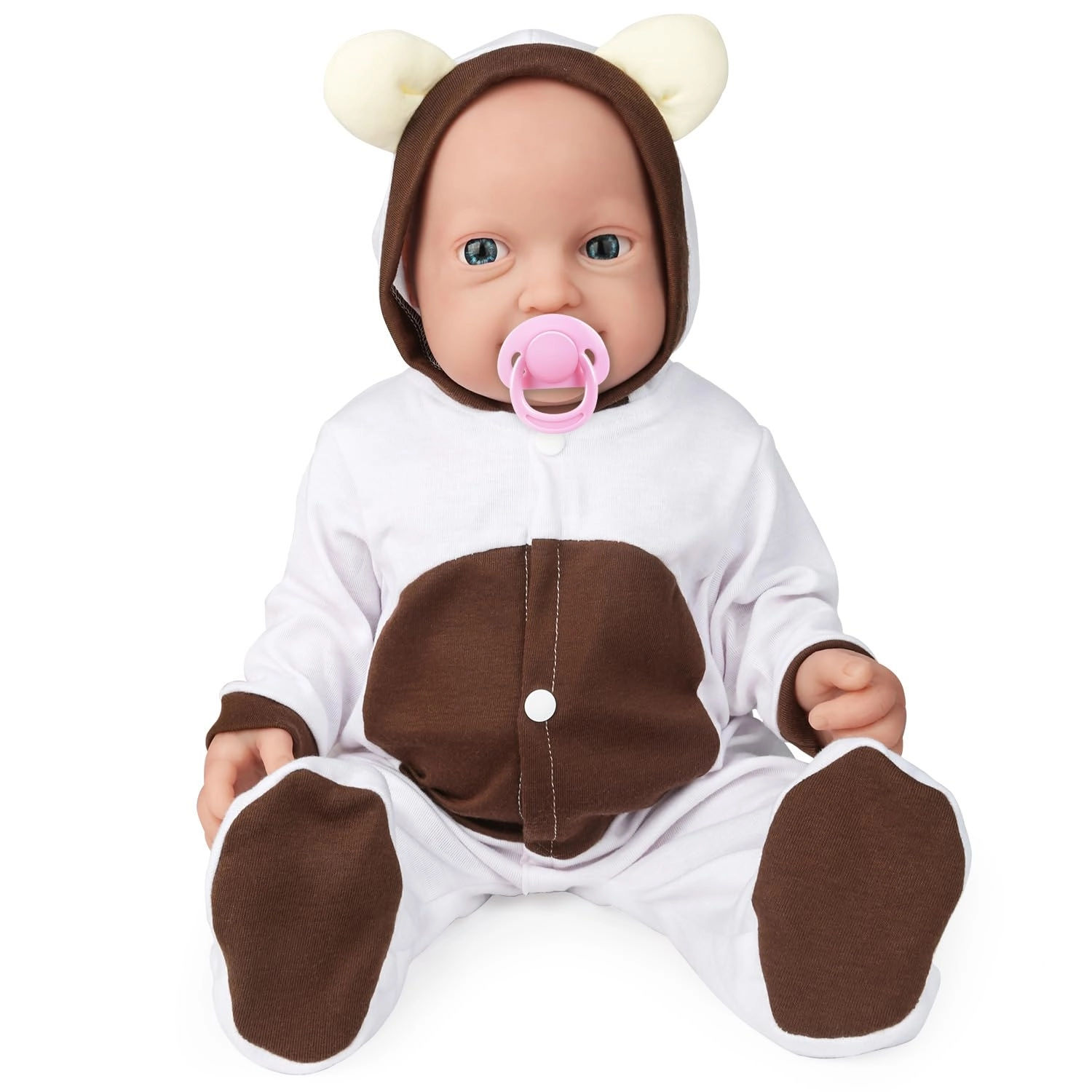 Vollence Reborn Baby Doll - 23 inch Silicone Magnetic Mouth Ages 3+