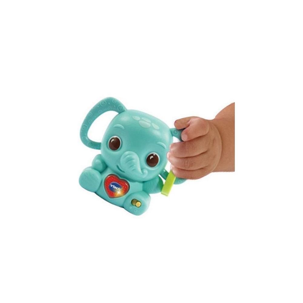 Stack, Rattle & Link Elephant - 3-36 Months Plant-based plastics