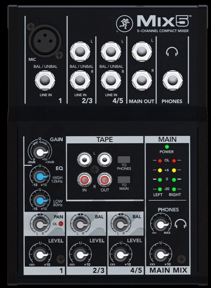 Mackie Mix5 - 5 Channel