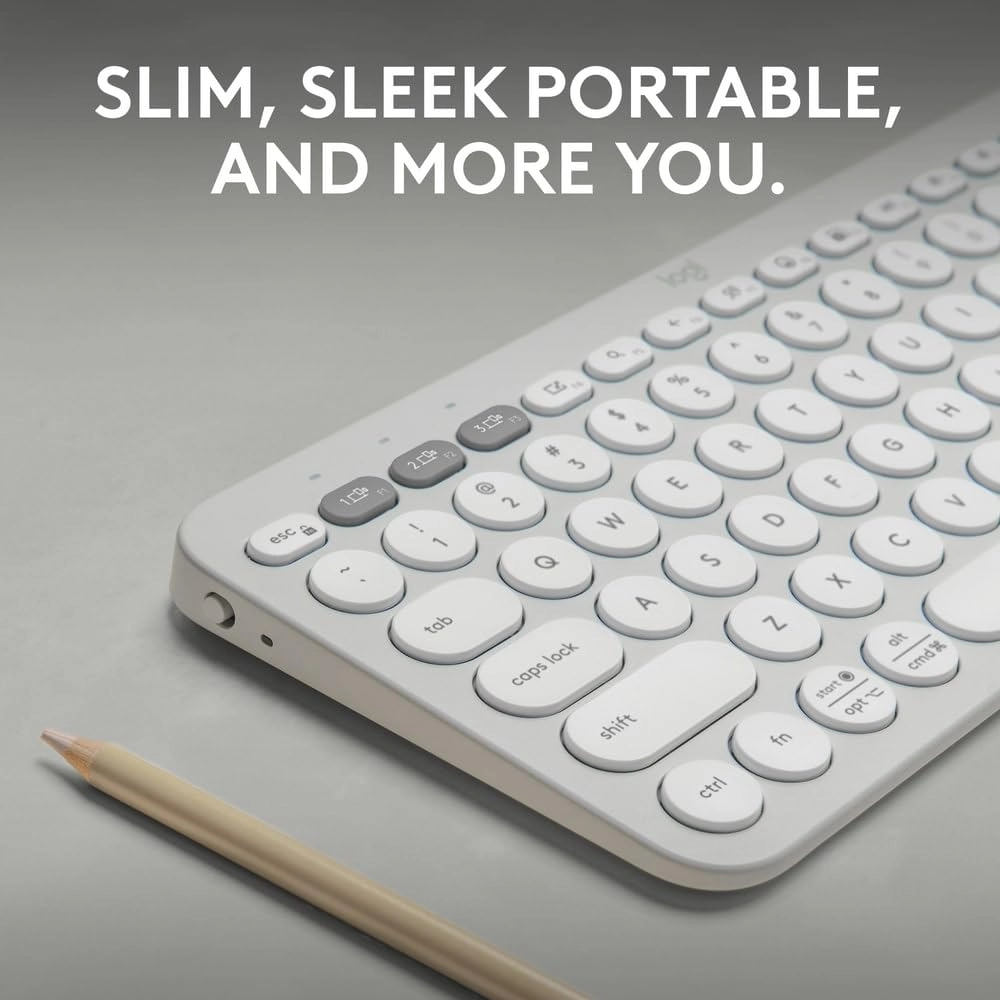 Pebble Keys 2 K380s - QWERTY Wireless