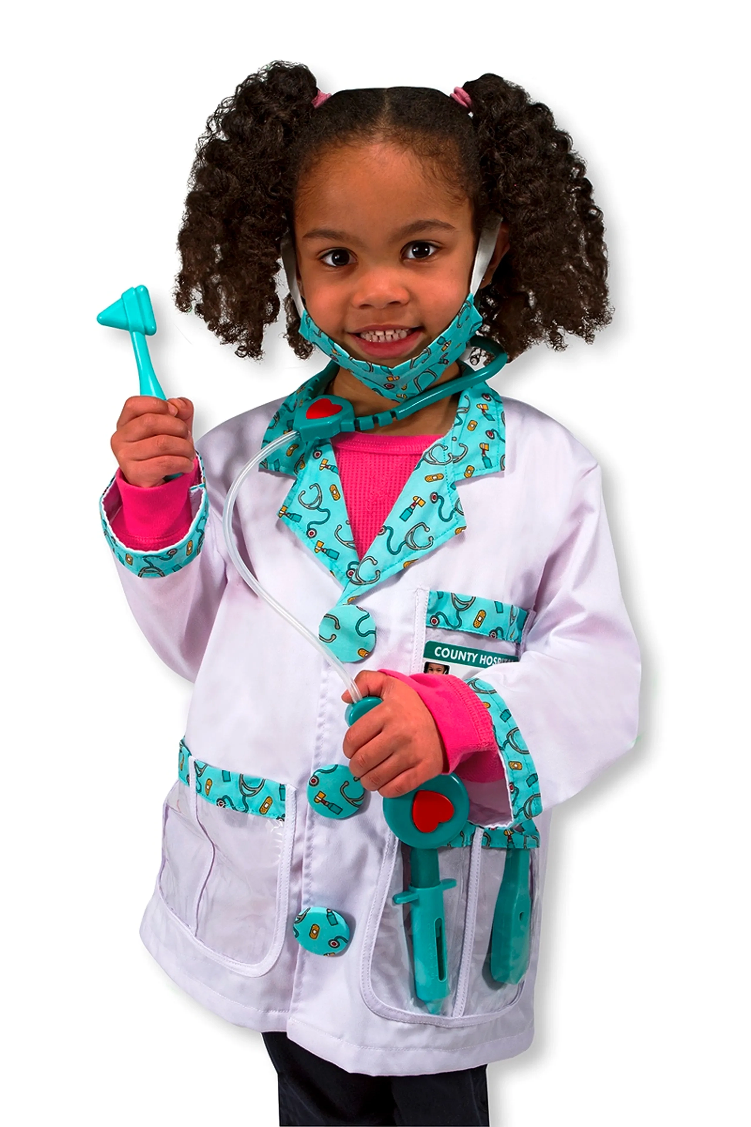 Doctor Role Play Costume Set - 12 pcs (MD-4839)