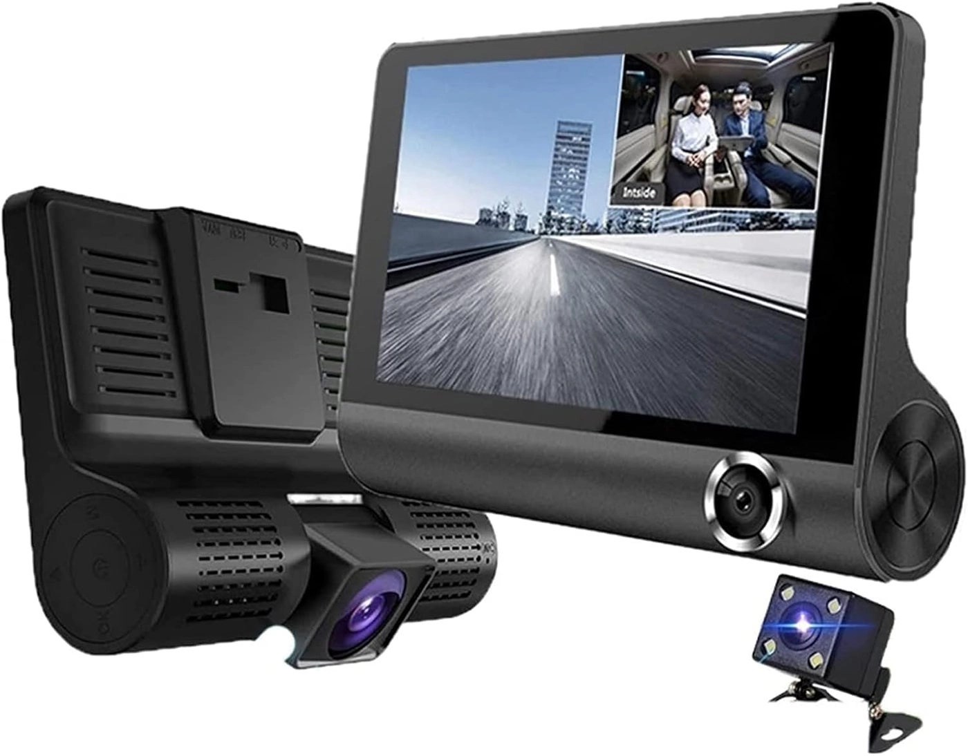Techking Smart Dual Dash Cam - 1080P Full HD