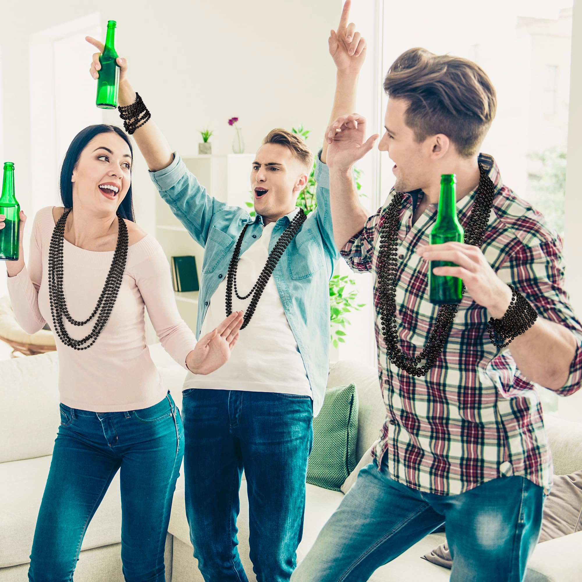 Bead Necklace - 33 in 12 Count