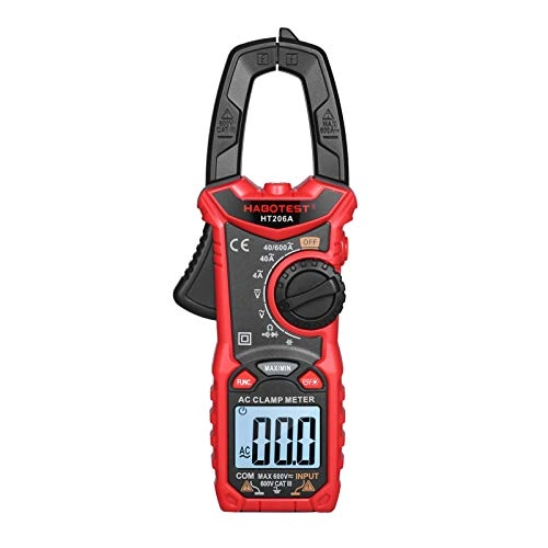 6000 Counts Digital Clamp Meter - 600.0A 26mm