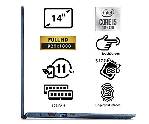 Swift 5 NX.HU5EM.001 - 14'' Core i7-1065G7 16GB DDR4 1TB SSD